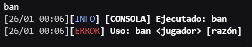 Comando Ban