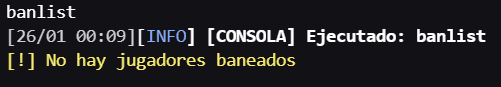 Comando Banlist
