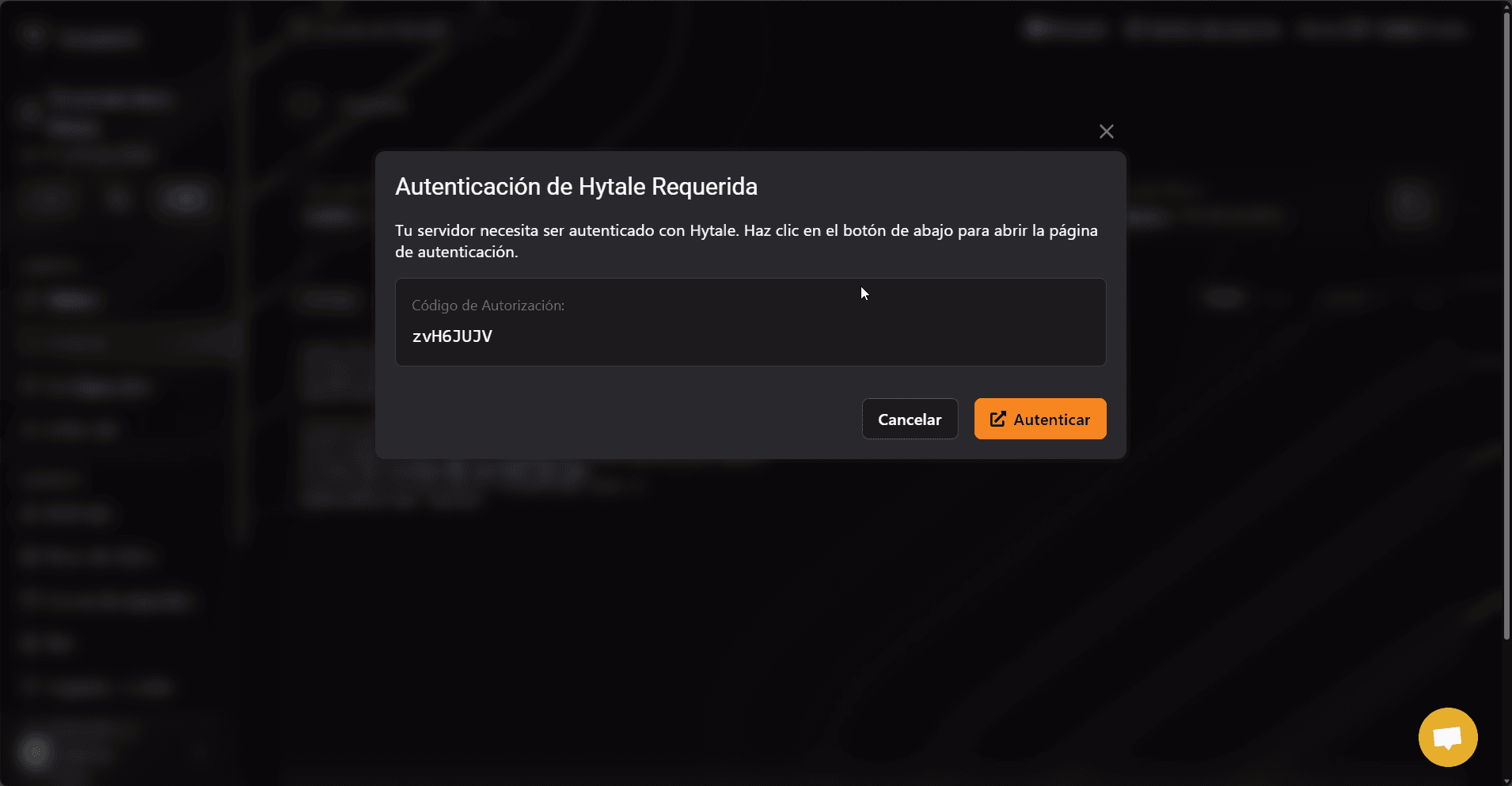 Autenticación Requerida
