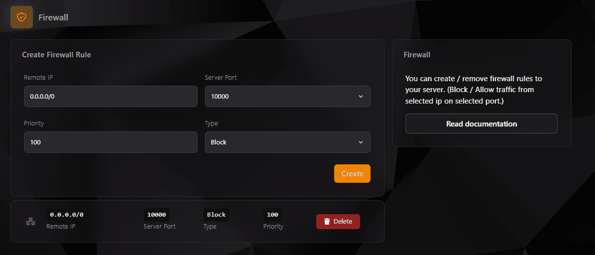 Configuración No Comparte IP