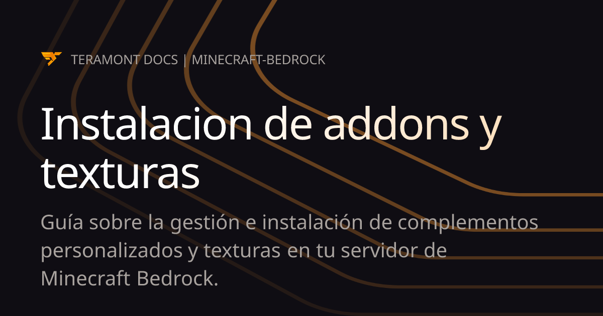 Instalacion de addons y texturas